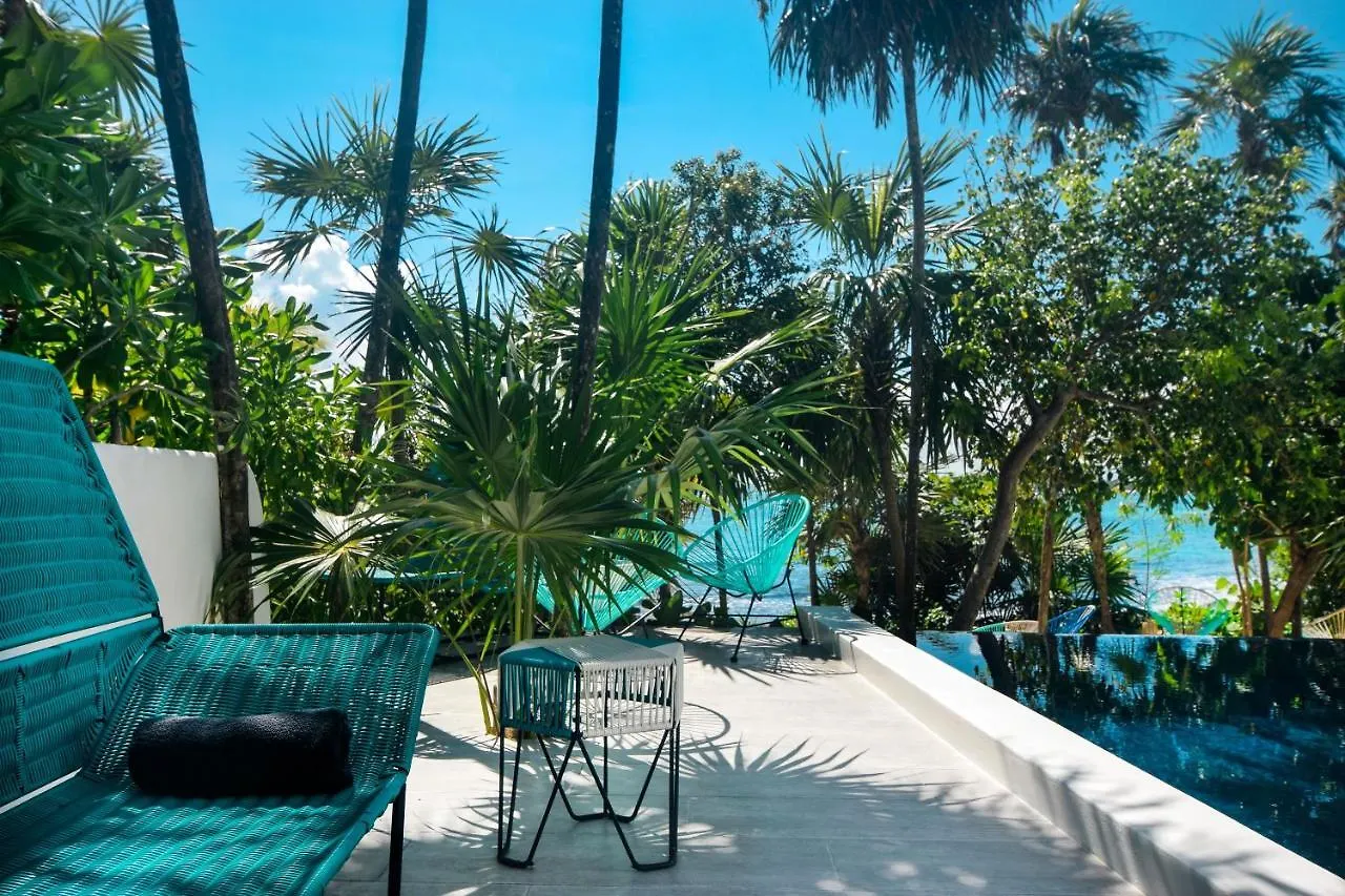 La Maison Manati, Beachfront, Infinity Pool, Cooking Service Included Otel Tulum Meksika