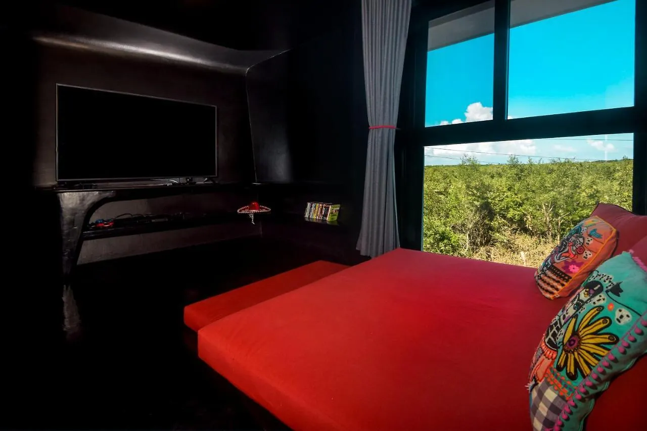 Villa La Maison Manati, Beachfront, Infinity Pool, Cooking Service Included Otel Tulum Meksika