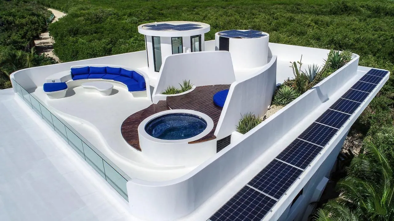 La Maison Manati, Beachfront, Infinity Pool, Cooking Service Included Otel Tulum